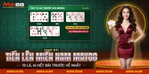 Tiến Lên Miền Nam May88 với tay bài xếp thành sảnh, đôi và sám trước khi đánh